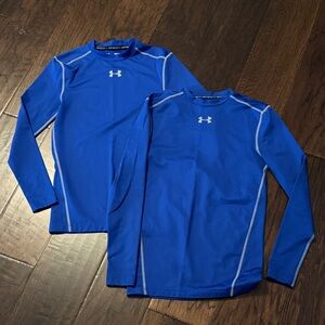 Under Armour Royal Blue Long Sleeve Tops